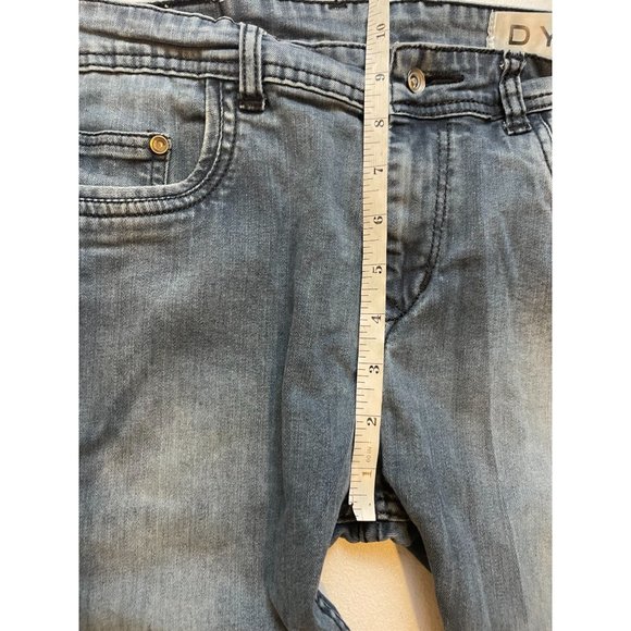 DY Womens Denim Jeans Super Skinny Mid Rise Five Design Pockets Blue Size 32 - Picture 5 of 11